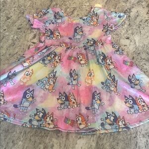 Colorful Bluey Dress